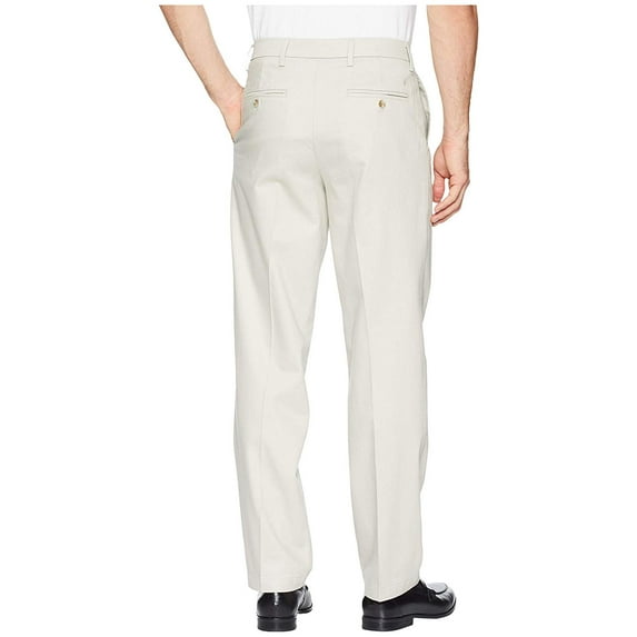 Dockers Classic Fit Signature Khaki Lux Cotton Stretch Pants D3 - Pleated Cloud