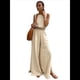 thumbnail image 2 of Conjuntos de 2 Piezas para Mujer: Chaleco de , Conjuntos Casuales Elegantes, Pantalones de Pierna con Abertura Alta. Caqui S, 2 of 7