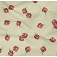 thumbnail image 4 of oneOone Organic Cotton Poplin Twill Fabric Pomegranate Fruit Print Sewing Fabric BTY 42 Inch Wide, 4 of 4