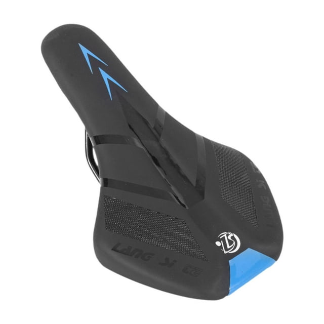 Siruishop Kids Bike Saddle Anti Slip Bike Saddle for Kids for Cycling Biking Bicycling Blue