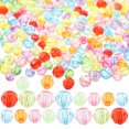 thumbnail image 3 of 600Pcs Colored Acrylic Beads DIY Spacer Beads Jewelry Making Beads Multi-use Loose Beads Decors, 3 of 8