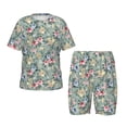 thumbnail image 1 of Balery Rose Flowers Conjunto de Pijama Infantil de Manga Corta con Estampado – Ropa de Dormir de Algodón Suave-Medium, 1 of 6
