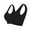 04# Black, variant on Workout Sports Bras For Women Anti-Sagging Underwear Breathable Comfortable No Underwire Bras Solid Color Lift Up Sports Bra White 38