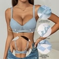 thumbnail image 4 of Brasier sin Varillas Mujer Sujetador de Mujer de Talla Grande, Versión Fina, con Aros de Acero para Accesorios de Ropa Interior. Mediana, 4 of 7