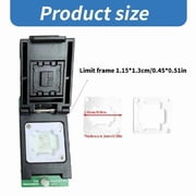 EMMC BGA153/169 Adapter with Replaceable Probes for T48 Programmers