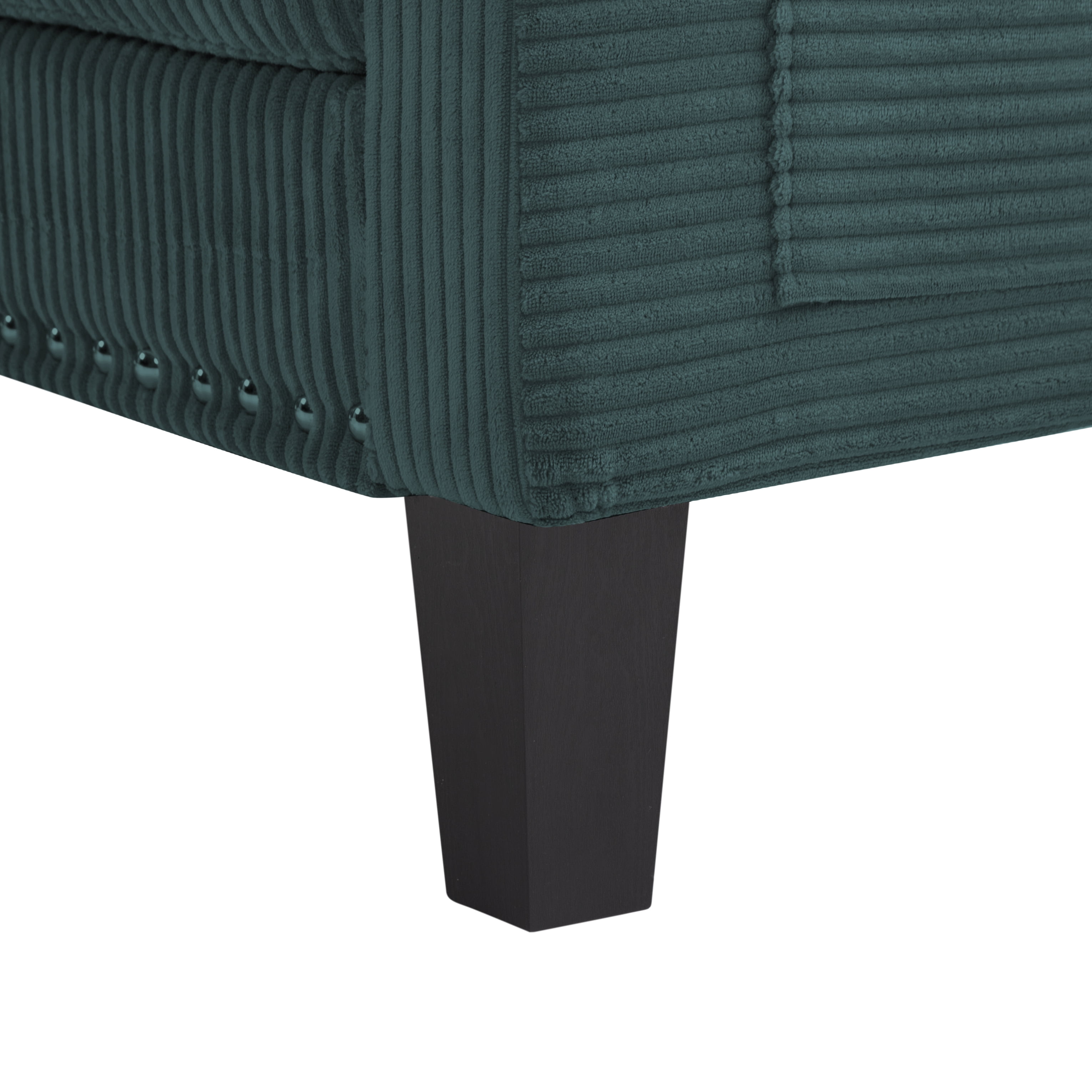 BSHTI 72.64" L-Shaped Sectional Sofa with Reversible Ottoman & Storage Pocket, 5 Colors, High-Density Foam, Removable Washable Covers, for Living Room & Office