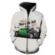 thumbnail image 1 of Sudadera con capucha y cremallera para hombre y adolescente, unisex, con estampado 3D de coches clásicos de dibujos animados, estilo Harajuku, hip hop, de manga larga, de gran tamaño, divertida, 1 of 6
