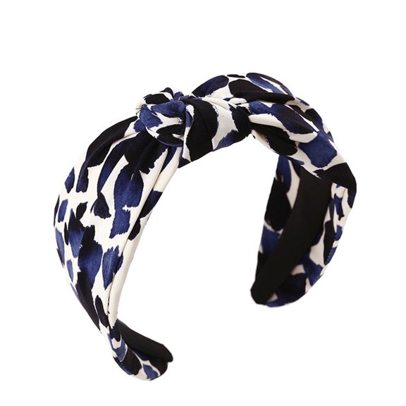 kaondbfi Women's Summer Outdoor Travel Essentials Accessories Headbands for Women Print Headband Elastic Head Wrap Hair Band Bandana Headband
