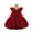 Deep Red, variant on LWavelet Elegant Princess Dress up Birthday Party Fairy Pink Costume for Toddler/Little Girls