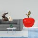thumbnail image 2 of Juego de estatuas de cerámica, escultura artística de fruta, figurita ornamental, artesanías hechas a mano, decoración de mesa para el hogar y la ofic, 2 of 8