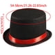 thumbnail image 3 of Sombrero de mago, sombrero de copa negro, sombrero de ala corta, sombrero de copa occidental para niños, hombres y adultos., 3 of 8