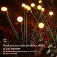 thumbnail image 2 of Bewildely Luz de paisaje de carga solar, lámparas nocturnas impermeables de ahorro de energía, iluminación decorativa Exterior de varios cabezales de Iluminación y accesorios 6 cabezas/colorido Bewildely HA065391-02B, 2 of 6
