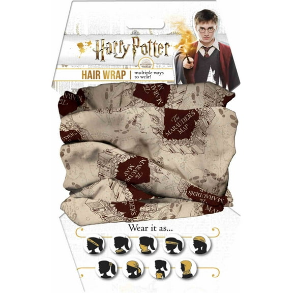 MARAUDER'S MAP HAIR WRAP