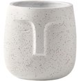 thumbnail image 1 of Nordic Human Face Ceramic Vase Flowerpot Succulent Green Plant, 1 of 8