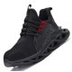 thumbnail image 1 of Zapatos de seguridad para mujer, zapatos ligeros con punta de acero, zapatos de trabajo transpirables para hombre, botas de seguridad, zapatillas de seguridad 44, 1 of 1