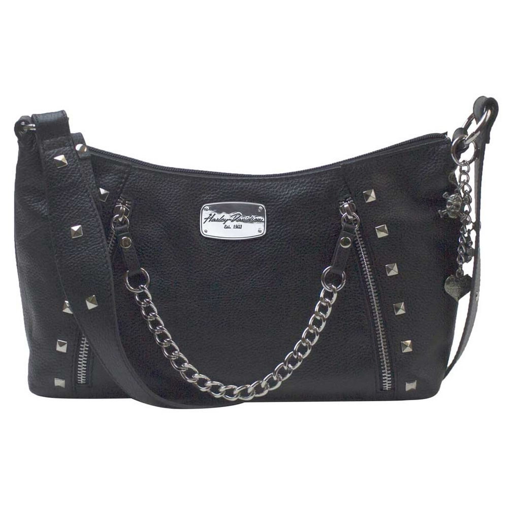 HarleyDavidson HarleyDavidson Women's Chain Gang Leather Shoulder