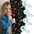thumbnail image 3 of Blackout Kids Curtains,Pink Dinosaurs Cosmic Stars Childrens Insulated Curtains Set Of 2,Bedroom Essentials,Toddler Room Decor 42"x84", 3 of 5