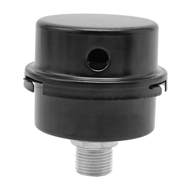Filtro de admisión de aire acondicionado de aleación, kit de silenciador de ruido de metal para aire acondicionado 16 mm