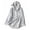 Light Ashy, variant on Women's Cotton Linen Hooded Button Front Sun Shirt Jacket, Lightweight Long Sleeve Cover Up with UPF 50+ Protection, Breathable Outdoor Safari Coat for Hiking Travel Daily Summer Wear Beige L