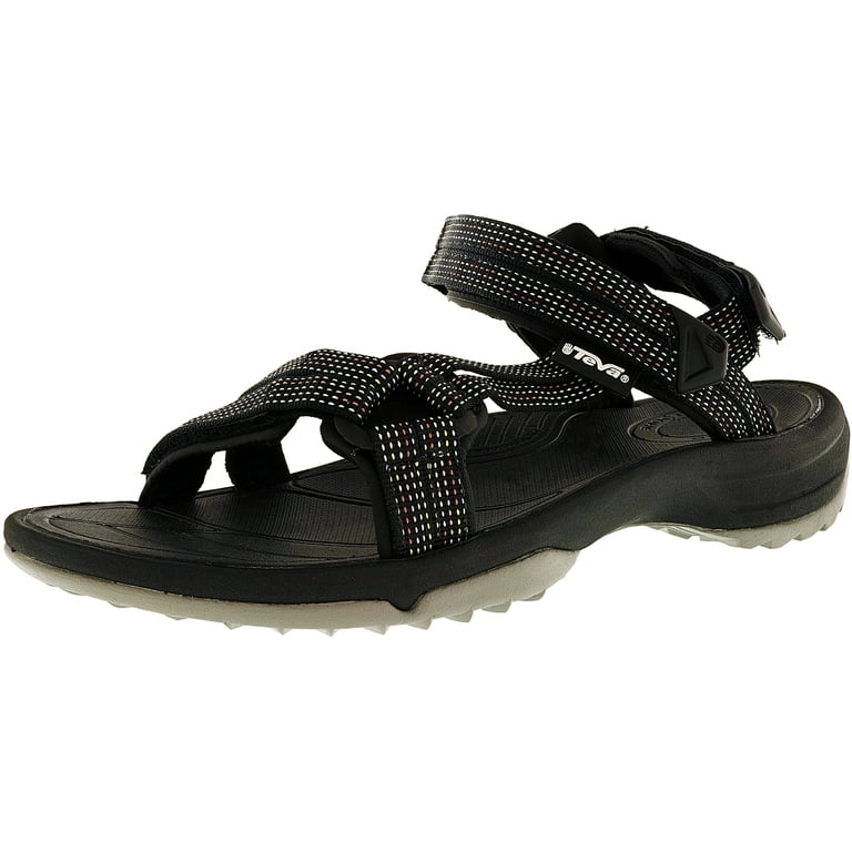 Teva Women s Terra Float Lite City Lights Black Fabric Sandal 9M