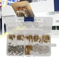 thumbnail image 3 of Marhynchus 180Pcs Brass Spacer Standoff Screw Nut Assortment Kit With Box, Carbon Steel Standoff Set 1-Way With Box, 3 of 8