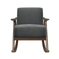 thumbnail image 2 of OakvillePark Hamilton Rocking Chair, Dark Gray, 2 of 7