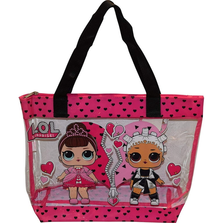 Surprise! Big Large PVC Carry-All Tote