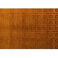 thumbnail image 1 of Ahgly Company Indoor Rectangle Abstract Yellow Modern Area Rugs, 4' x 6', 1 of 4