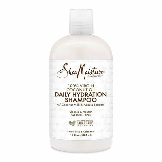 Shampoo Shea Moisture coco virgen de 384 ml