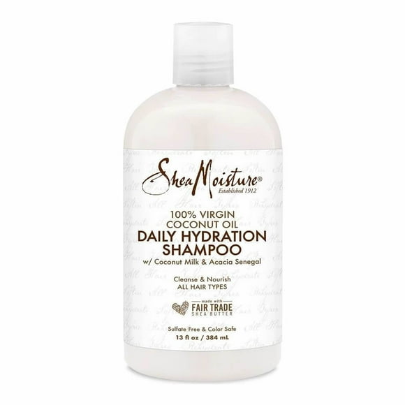 Shampoo Shea Moisture coco virgen de 384 ml