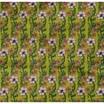 thumbnail image 4 of oneOone Organic Cotton Poplin Twill Fabric Leaves & Floral Block Print Sewing Fabric BTY 42 Inch Wide, 4 of 4