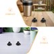 thumbnail image 3 of Hytrove 15Ud Protectores De Punta Para Bastones De Tienda En Negro Compatible Con Varios, 3 of 8