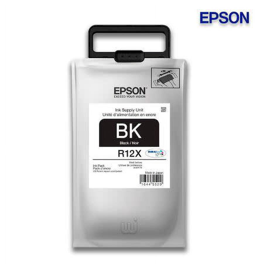 Epson EPSON TR12 Black Ink Cartridge, Large Capacity, Black