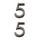 thumbnail image 3 of Yuarrent Hotel Plastic 3D Entrance Door Signs Accessories Plaques Household Indoor Meeting Room Plates Building Numeral Address Type3 NO3, 3 of 6