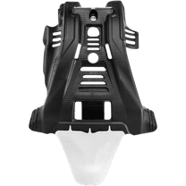 Acerbis Black/White Plastic Skid Plate for '06-22 YZ125 (2780601007)