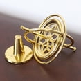 thumbnail image 3 of Giroscopio de precisión con punta de dedo científico para aliviar la presión, juguete clásico dorado, 3 of 9