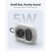 Soundcore Select 4 Go Shower Speaker by Anker, IP67 Waterproof, Floatable, 20H Playtime, Bluetooth, Outdoor/Home-White