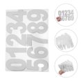 thumbnail image 1 of BESTYASH 10Ud Números Decorativos Autoadhesivos Reflectantes Para Buzones Y Puertas Exteriores, 1 of 8