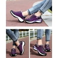 thumbnail image 3 of Women Hiking Shoes Breathable Low Top Outdoor Athletic Sneakers for Walking Trekking Dress Shoes, 3 of 3
