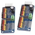 thumbnail image 1 of 2pcs Pca9685 16 Channel 12 Bit Pwm Servo Motor Driver I2c Iic Module For Servo, 1 of 5