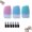 Pink+blue+green, variant on Privacy Protection Roller Stamp, Comes with a Filler Port, Easy to Use, for Daily Bills and Courier Bills, Office Use