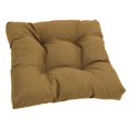 thumbnail image 1 of 19-inch Squared Spun Polyester Tufted Dining Chair Cushion, 1 of 1