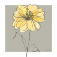 thumbnail image 3 of Ruff, Kris 12x12 Black Modern Framed Museum Art Print Titled - Yellow and Gray II, 3 of 5