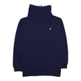 thumbnail image 2 of Polo Ralph Lauren Women's Cowl Neck Pullover Hoodie (Large, Navy), 2 of 6