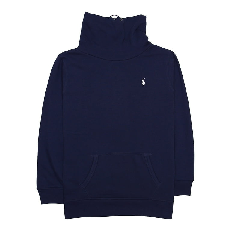 Polo Ralph Lauren Women s Cowl Neck Pullover Hoodie Large Navy Walmart