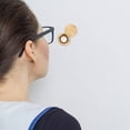 thumbnail image 4 of ETHZZLE Door Peephole Camera Matte Black Peephole Clear View with Protective Cover 1Pcs, 4 of 8
