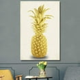 thumbnail image 2 of wall26 - Canvas Wall Art - Gold Pineapple - Giclee Print Gallery Wrap Modern Home Art Ready to Hang - 32x48 inches, 2 of 4