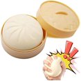 thumbnail image 1 of Squeeze Stress Ball, Stress Relief Ball, 2 piezas Bun Squishy, ​​​​Sensory Ball, Stress Relief Ball, Juguete de descompresión suave, Juguete suave para apretar, 1 of 5