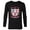 Black, variant on Princess Squad Crest Go for It Follow Your Own Path - Long Sleeve T-Shirt for Men - Customized-Black