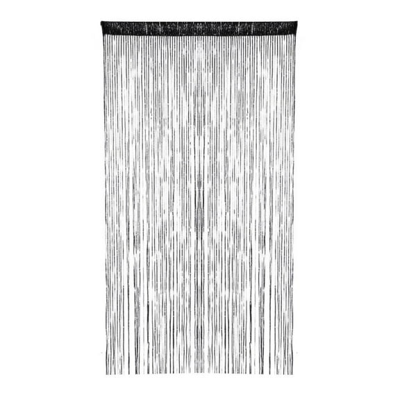 MOQIN Beaded Door Curtain with Long Tassels – 200x100cm Lightweight Decorative Anti-Mosquito Screen for Doors/Windows, Boho Room Divider,Room Divider Blind Divider Tassel Screen Home